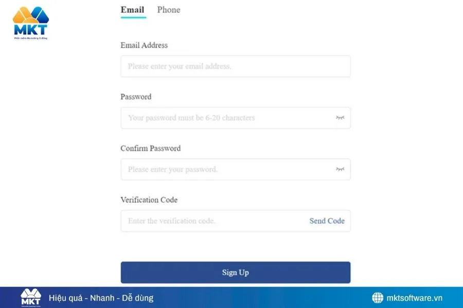 Đăng ký tài khoản TikTok Ads Manager