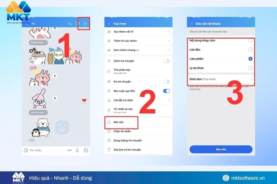 Cách report nick Zalo vĩnh viễn