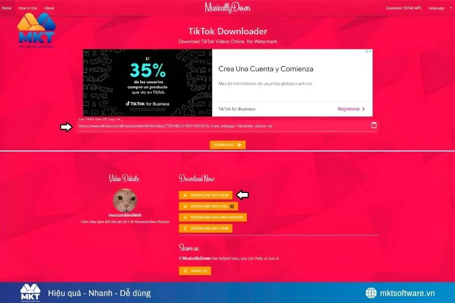 Xoá logo Tiktok trên ảnh bằng Pixlr