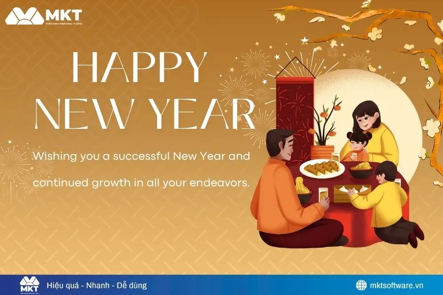 Lời chúc Tết đối tác bằng tiếng Anh cho đối tác quốc tế.