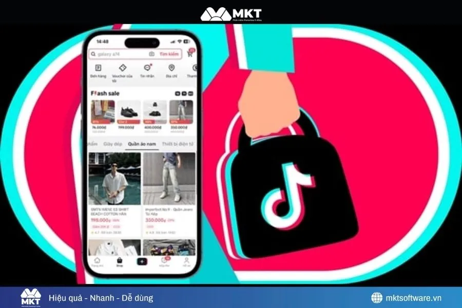 Chủ tài khoản dễ dàng truy cập được trang quản lý Shop