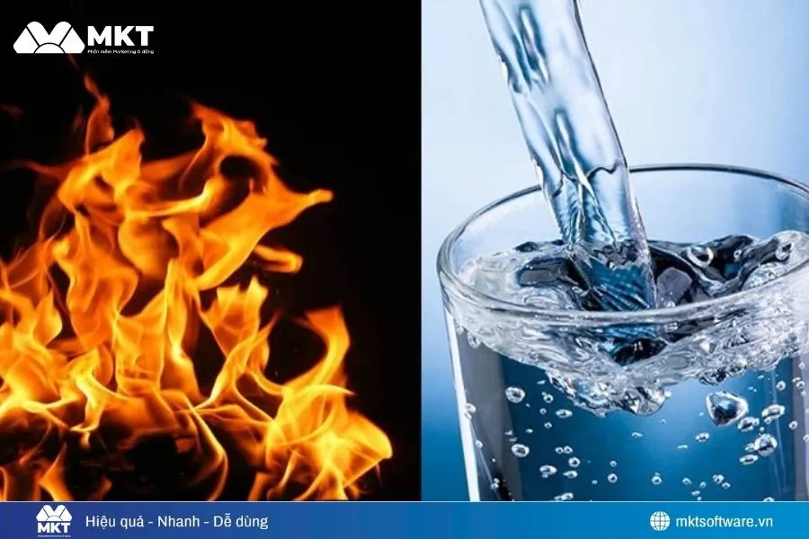 Không cho lửa, cho nước đầu năm để tránh thất thoát vận may.