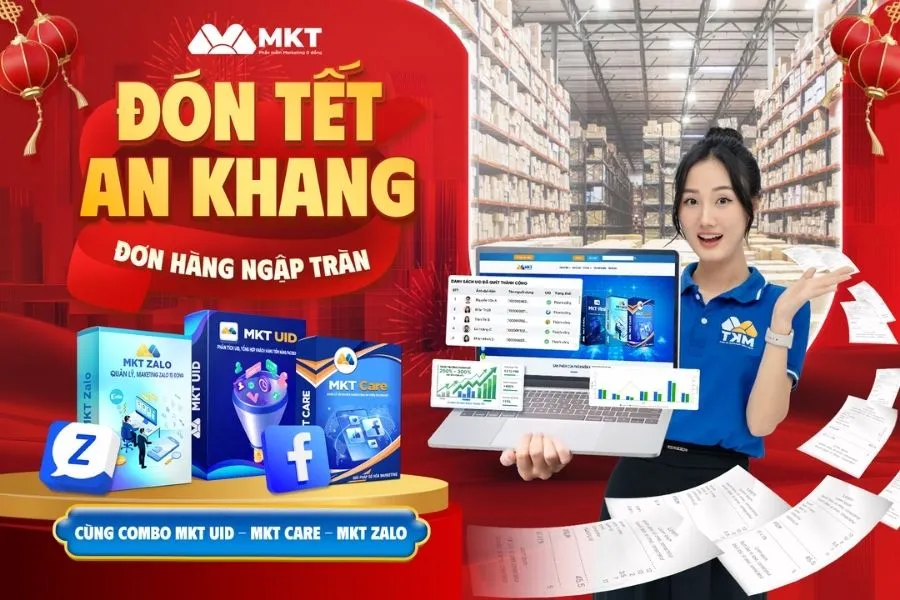 Combo hỗ trợ tự động hóa bán hàng dịp Tết.