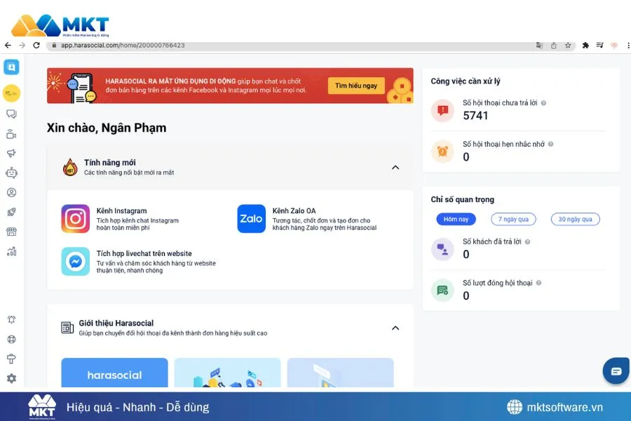 HaraSocial – Phần mềm quét & thu thập bình luận từ các bài post, livestream