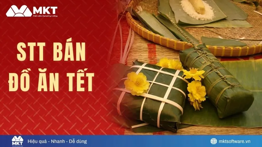 STT bán đồ ăn Tết