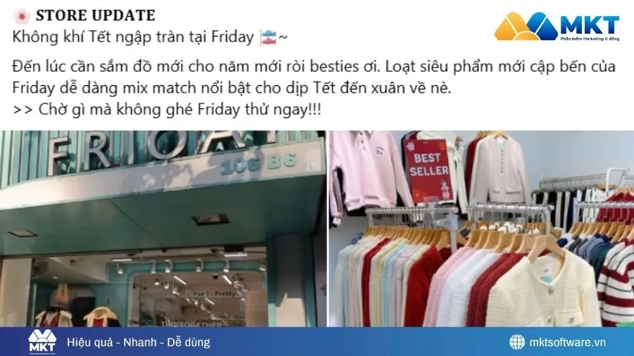 Mẹo viết STT bán hàng Tết tăng doanh số