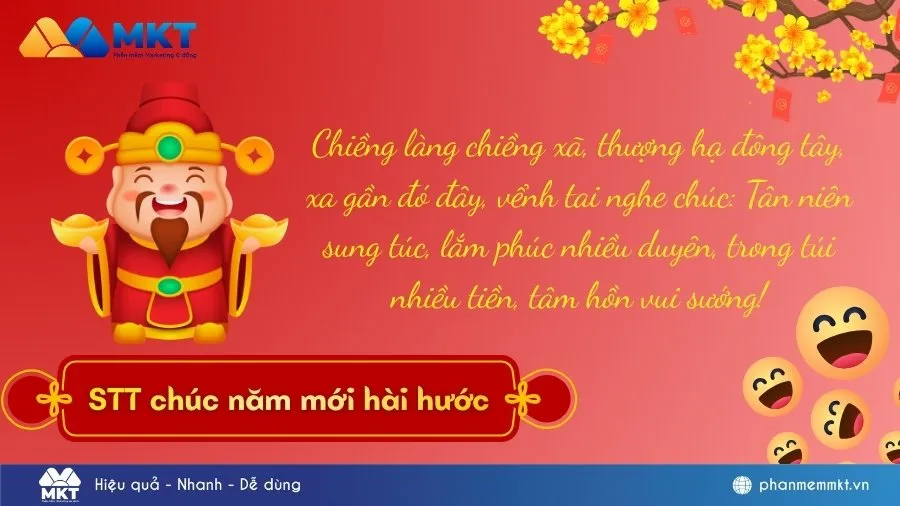 STT chúc năm mới hài hước, lầy lội, bá đạo nhất