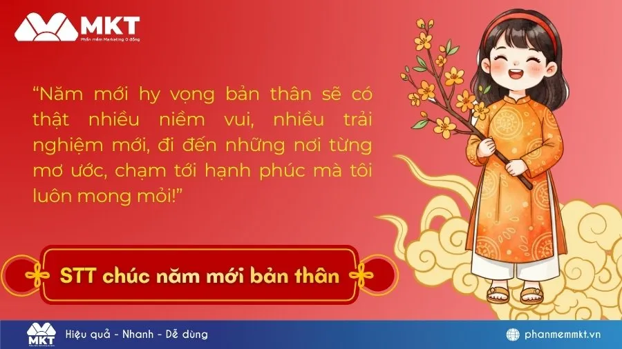 STT chúc năm mới bản thân ý nghĩa